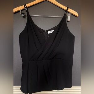Classic Do & Be Black blouse Never worn with adjustable straps